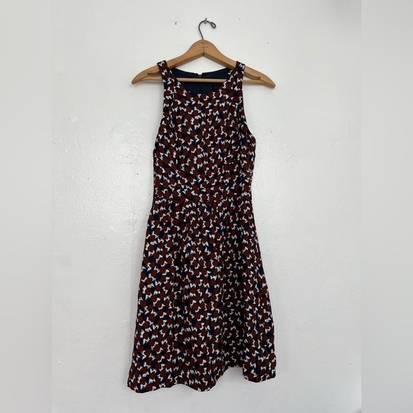 J Crew | Rare Geometric Mini Dress - Picture 2 of 5